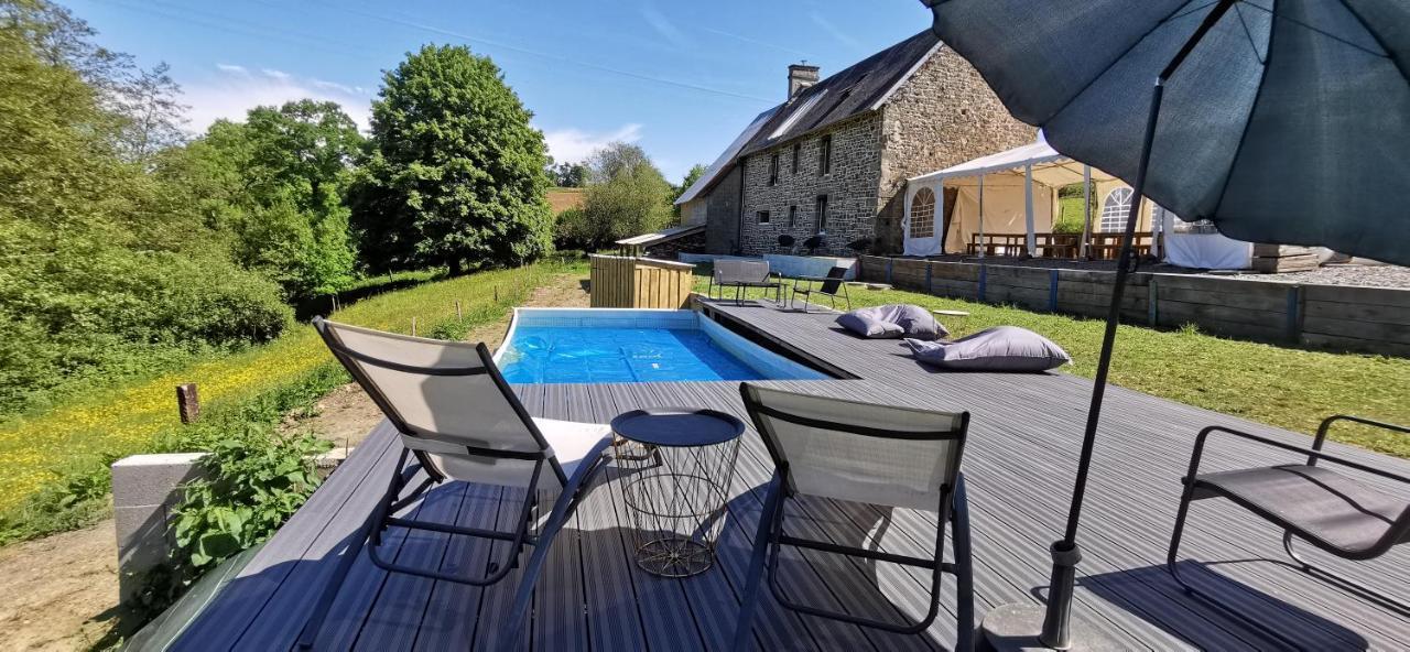 Domaine Lvd Avec Spa, Bois Et Riviere Privee La Bloutiere Exterior photo